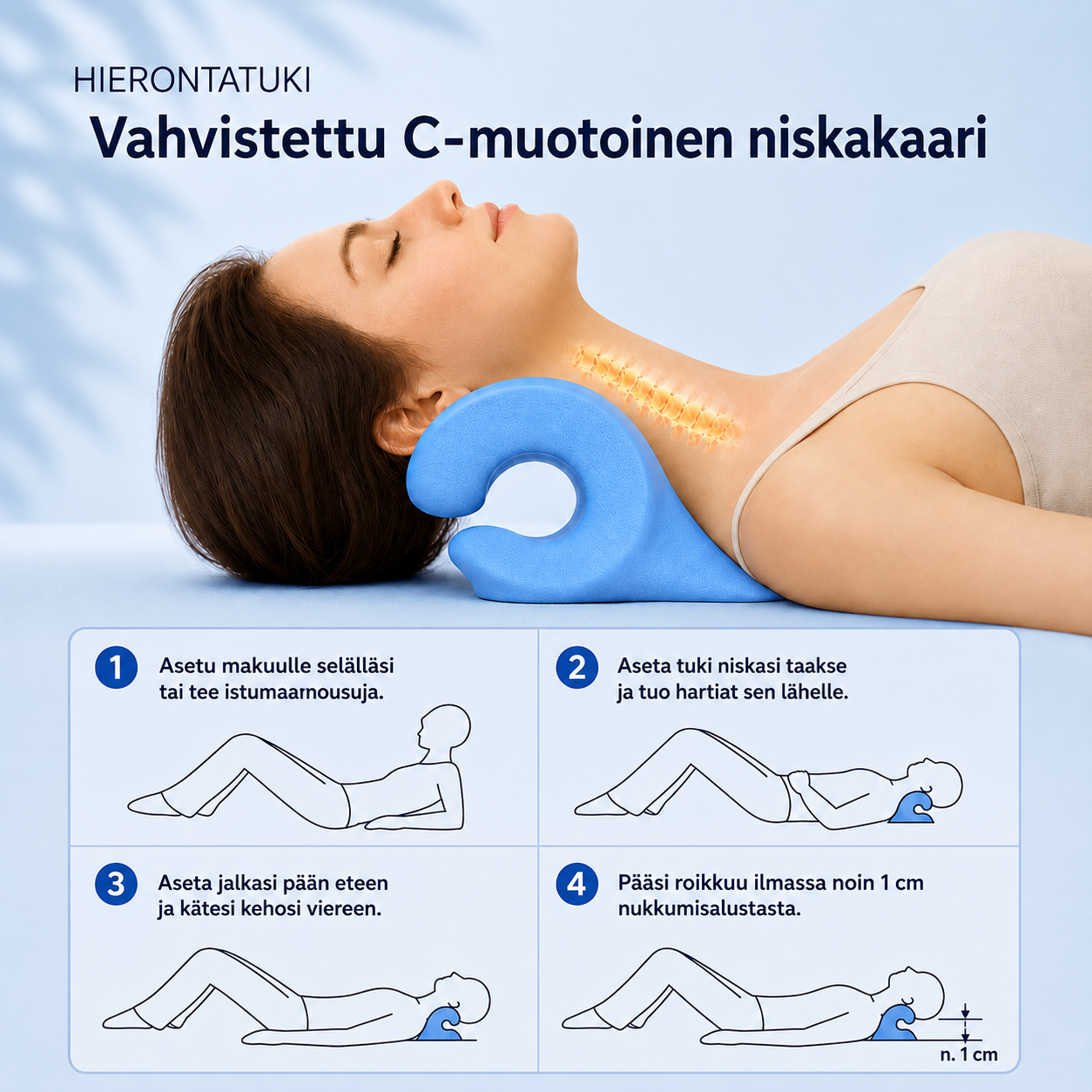 Niskakaari | Nauti päivästä ilman niskakipuja