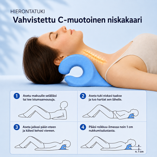 Niskakaari | Nauti päivästä ilman niskakipuja