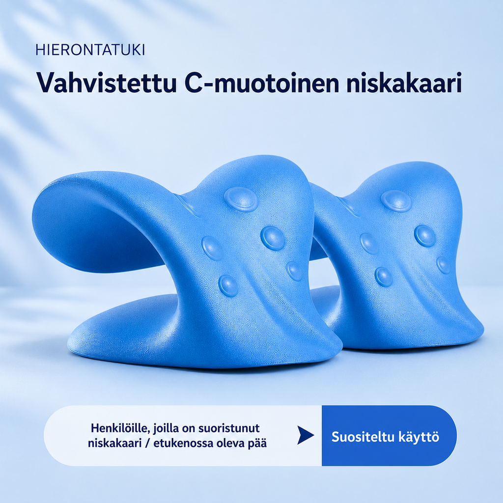 Niskakaari | Nauti päivästä ilman niskakipuja