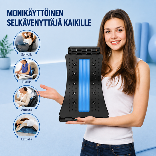 Selkäkaari | Nauti päivästä ilman selkäkipuja