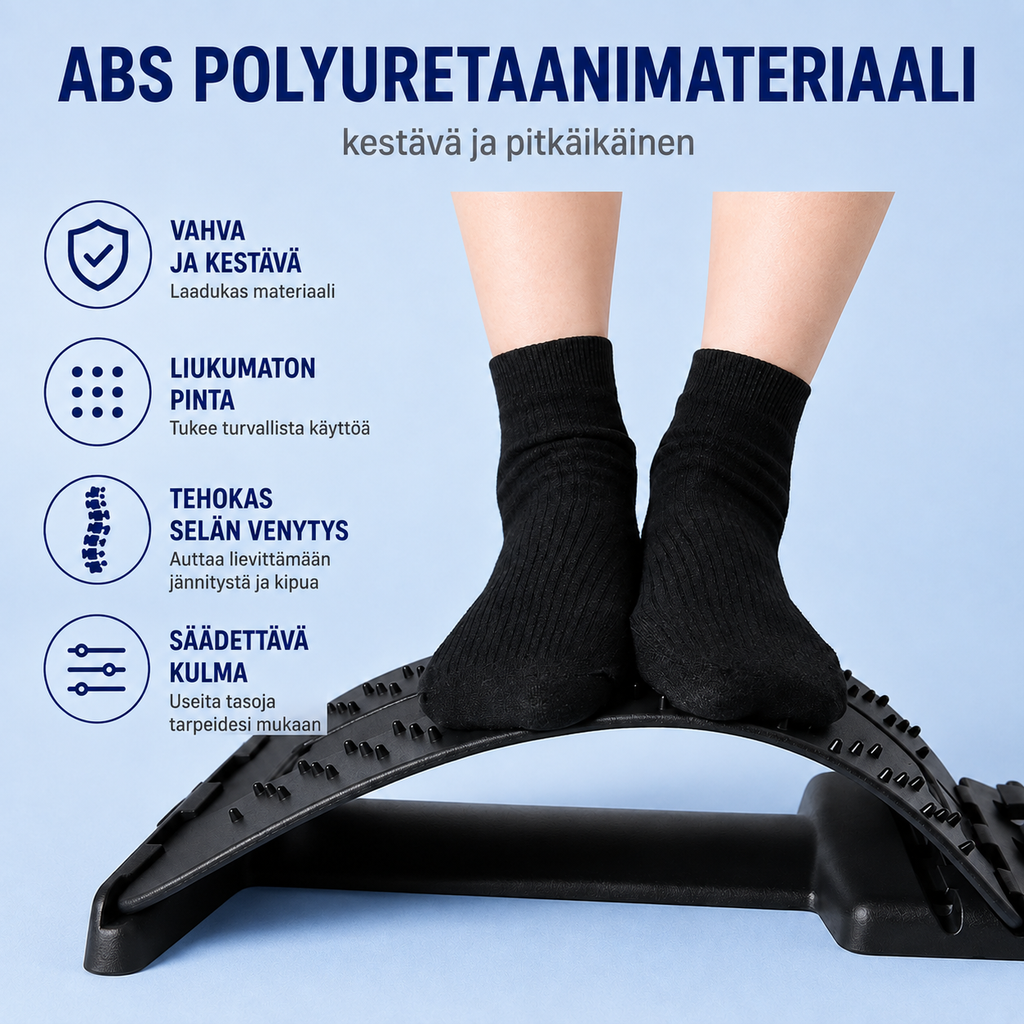 Selkäkaari | Nauti päivästä ilman selkäkipuja